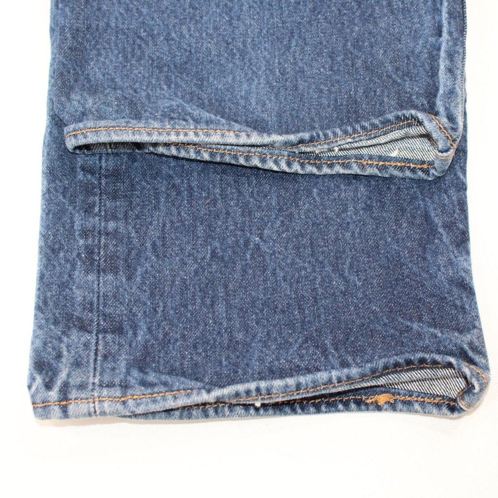 Vintage Levi's 501 Jeans 40 X 28 Blue Denim Medium Wash Straight Button Fly - Picture 9 of 12